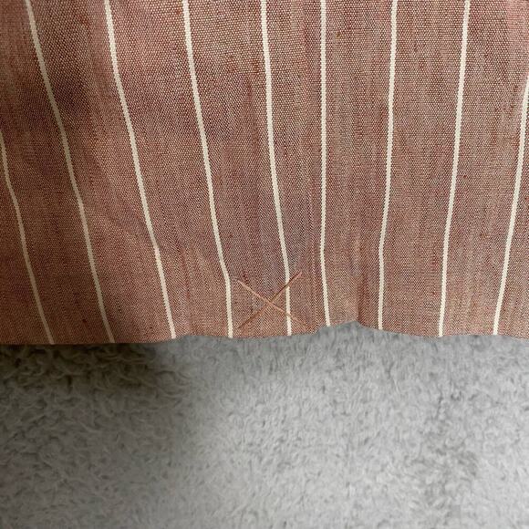 NWOT Soft Surroundings Womens linen blend striped blazer lightweight large - Picture 8 of 11